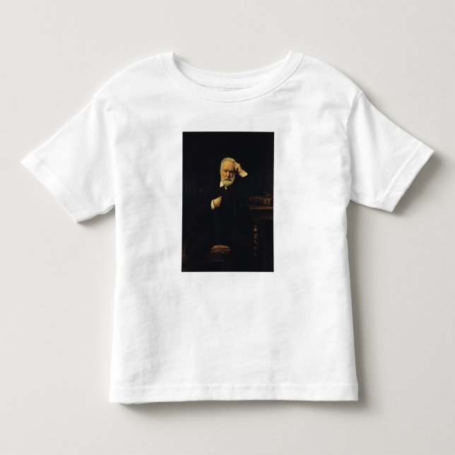 T-shirts Retrato de Victor Hugo 1879 (Frente)
