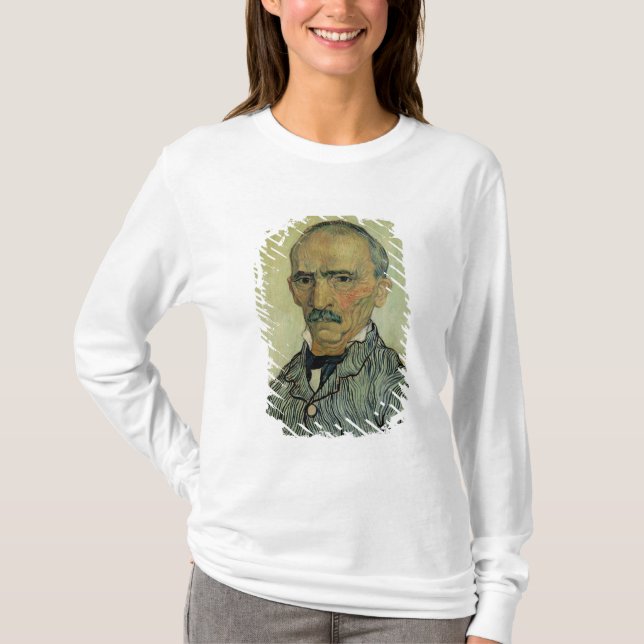 T-shirts Retrato de Vincent van Gogh | do superintendente (Frente)