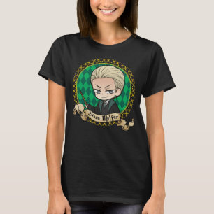 T-shirts Retrato do Anime Draco Malfoy