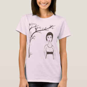 T-shirts Retrato do arroz de Jane Austen