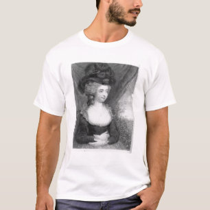 T-shirts Retrato do bar de Fanny Burney. por Henry