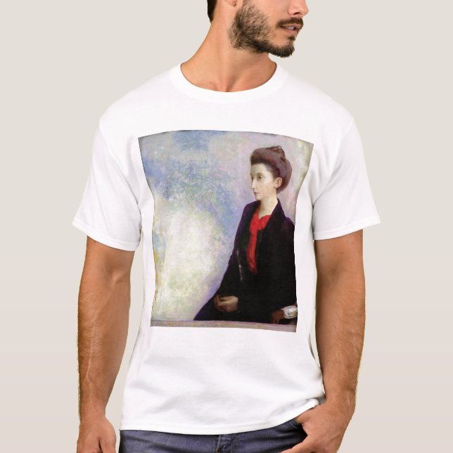 T-shirts Retrato do Baroness Robert de Domecy, 1900 (Frente)