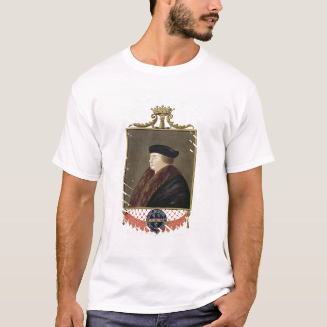 T-shirts Retrato do conde das ISTs de Thomas Cromwell (Frente)