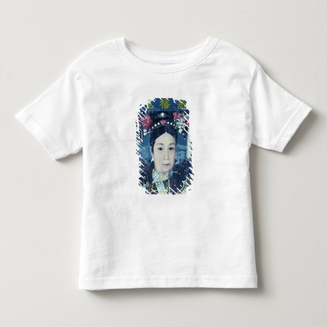T-shirts Retrato do Dowager de imperatriz Cixi (Frente)