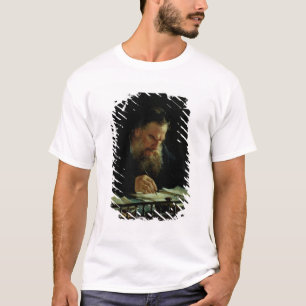 T-shirts Retrato do lev Tolstoy
