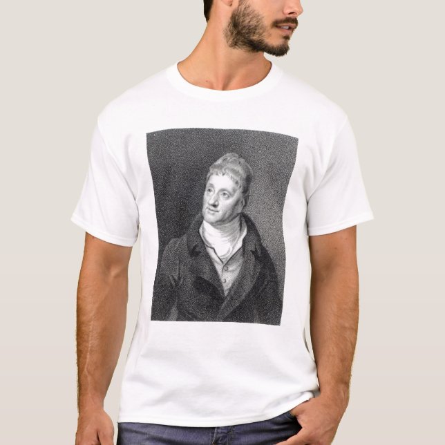 T-shirts Retrato do senhor John Soane (Frente)