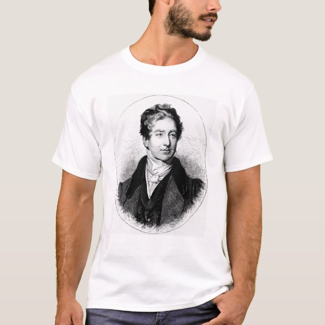 T-shirts Retrato do senhor Robert Peel (Frente)