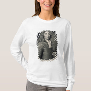 T-shirts Retrato do Tompion de Thomas gravado por John