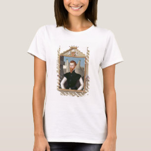 T-shirts Retrato do último conde de Edward Courtenay
