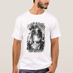 T-shirts Retrato equestre de Oliver Cromwell