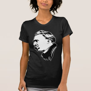T-shirts Retrato Mousepad de Frederich Nietzsche