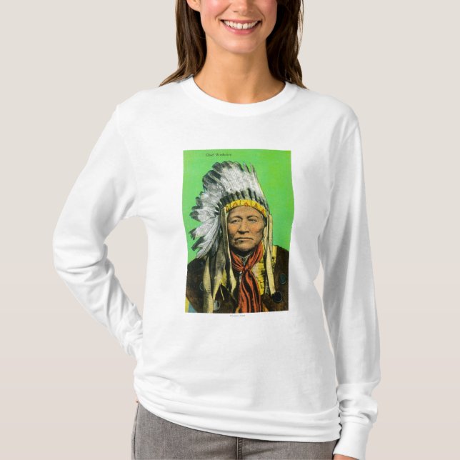 T-shirts Retrato principal de Washakie (Frente)