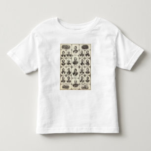 T-shirts Retratos da piscina de Orval, J McKee Peeples