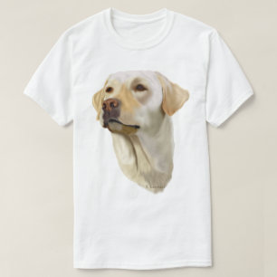 T-shirts Retriever Labrador Amarelo