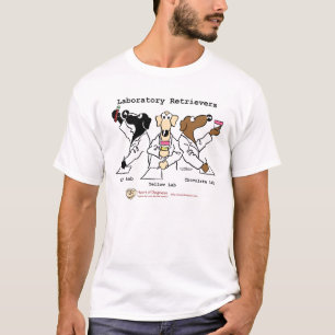 T-shirts Retrievers do laboratório