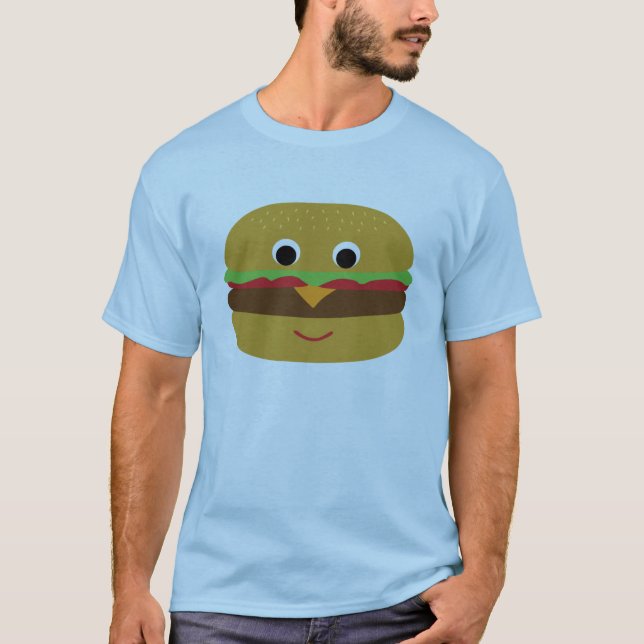 T-shirts Retro Cheeseburger (Frente)
