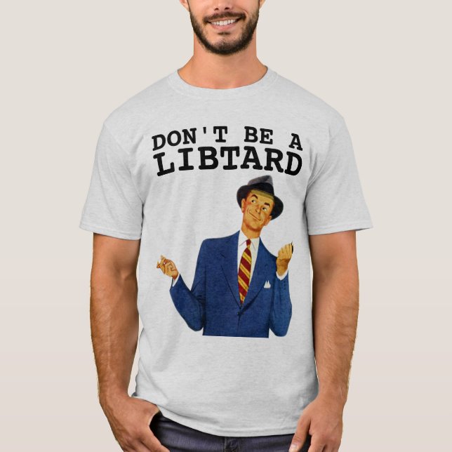 T-SHIRTS RETRO DE HOMENS Conservadores dos anos 50 (Frente)