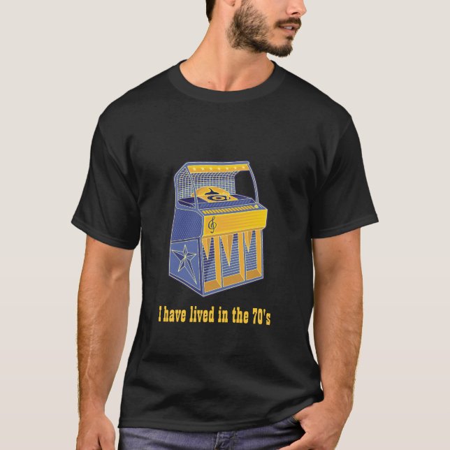 T-shirts Retro Jukebox (Frente)