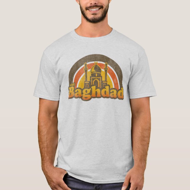 T-shirts Retro super de Bagdade (Frente)