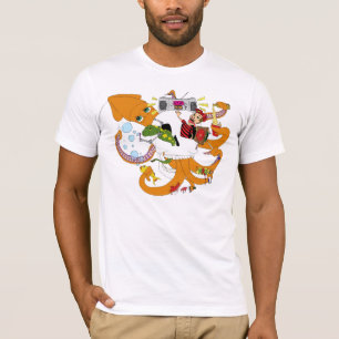 T-shirts Retroceda para fora os doces