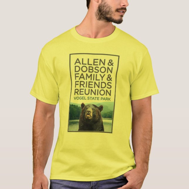 T-shirts Reunião de Allen & de Dobson - Pastels (Frente)