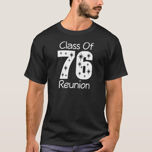 T-shirts Reunião de classe 76 (Frente)