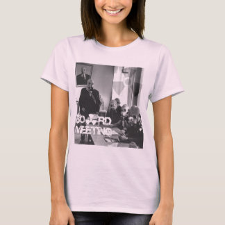 T-shirts reunião de conselho