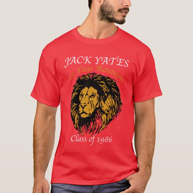 T-shirts Reunião de Jack Yates 25a (Frente)
