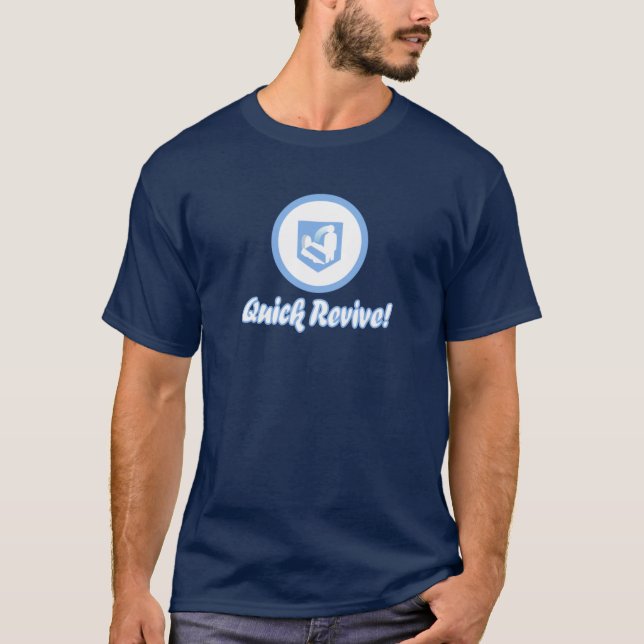 T-shirts Revive rapidamente (Frente)