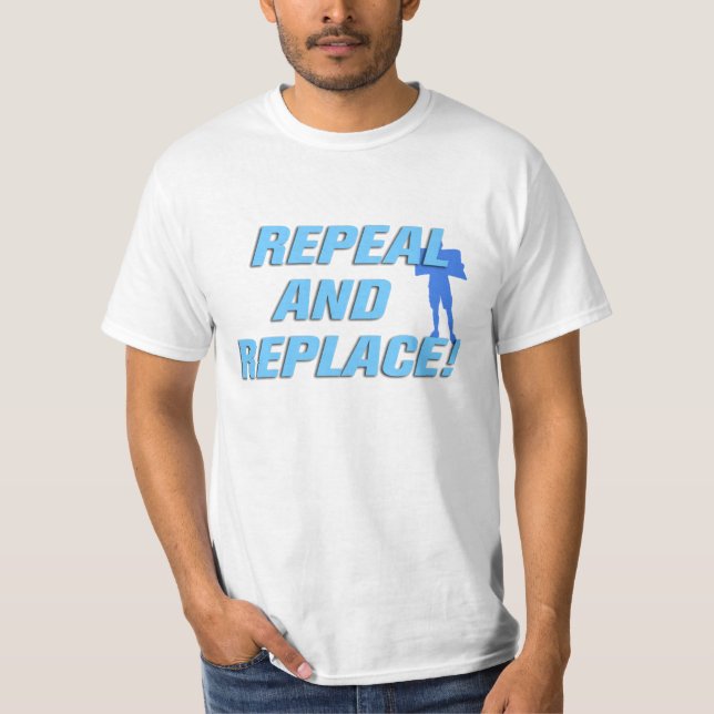 T-shirts REVOGUE E SUBSTITUA o T (Frente)