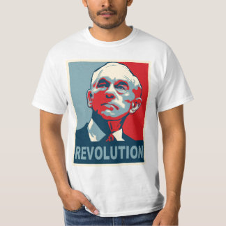 T-shirts Revolução de Ron Paul