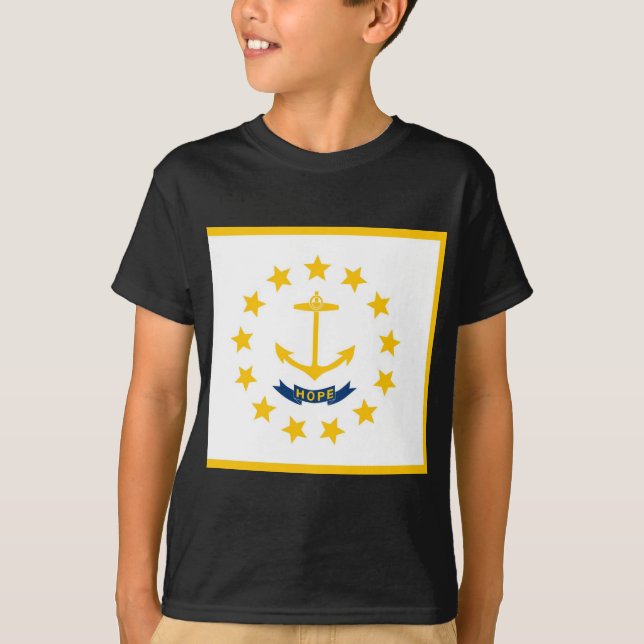T-shirts Rhode Island (Frente)