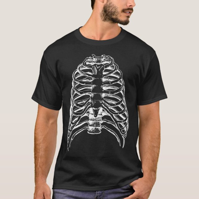 T-shirts Ribes e espinha dorsal (Frente)
