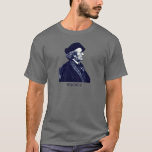 T-shirts Richard Wagner, azul