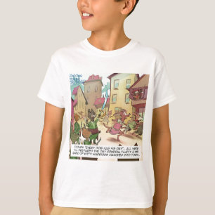 T-shirts Rick London Gatos Engraçados Vs Cachorros Desenho 