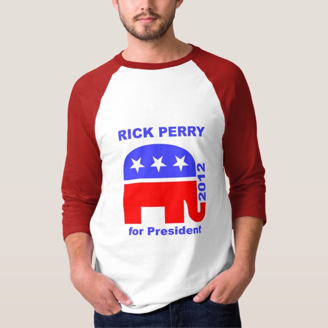 T-shirts Rick Perry (Frente)