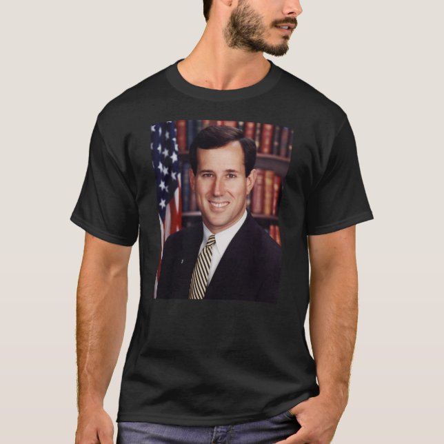 T-shirts Rick Santorum (Frente)