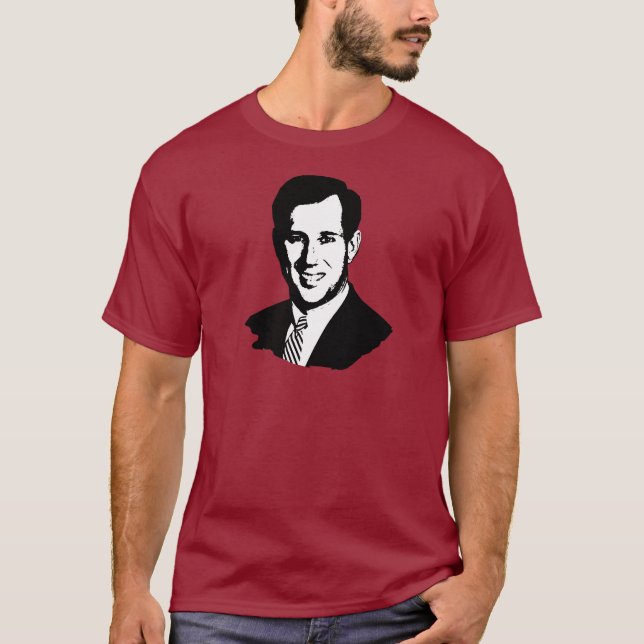 T-SHIRTS RICK SANTORUM (Frente)