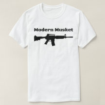 Rifle preto moderno Molon Labe do mosquete AR15