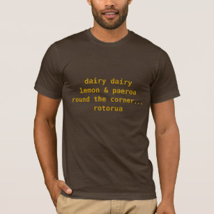 T-shirts Rima de berçário suja de NZ