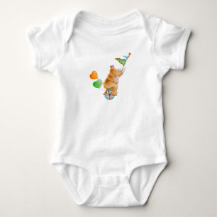 T-shirts Rinocerontes animais circo aquarela