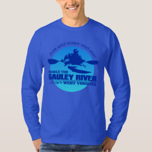 T-shirts Rio de Gauley (azul)
