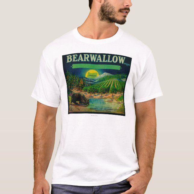 T-shirts Rio de LabelHood da caixa de Bearwallow Apple, OU (Frente)