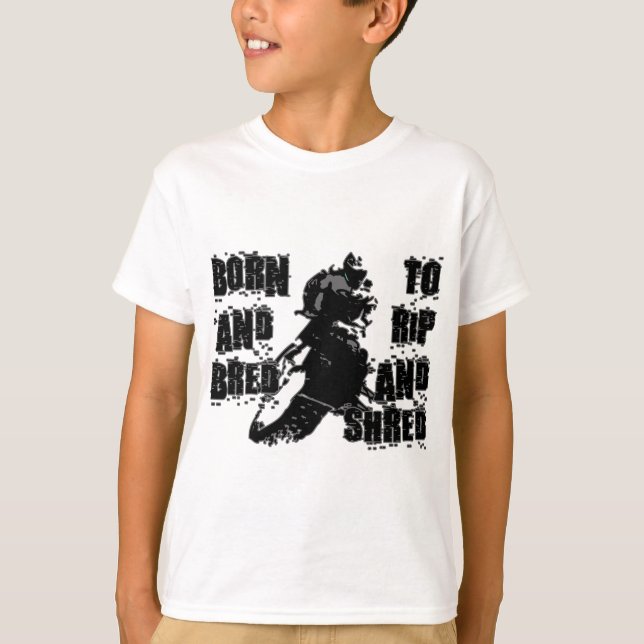 T-shirts Rip E Sombreado (Frente)