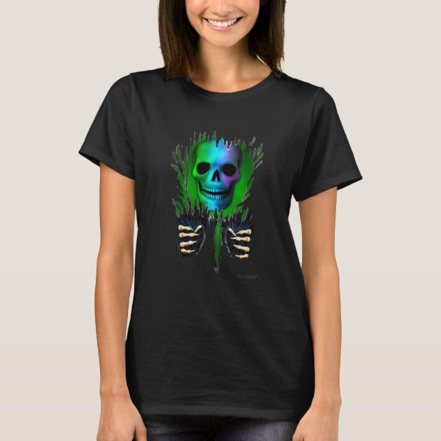 T-SHIRTS RIP ESQUELETO (Frente)