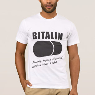 T-shirts Ritalin: Lubrificando as crianças de América des