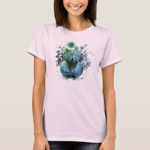 T-shirts Riyah-Li projeta a terra