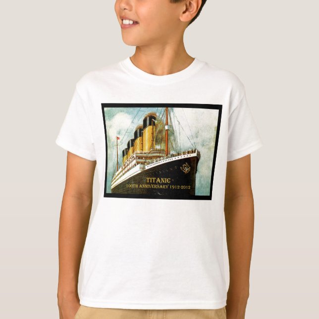 T-shirts RMS Titanic 100º Aniversário de T (Frente)