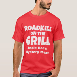 T-shirts Roadkill na grade - carne do mistério do CHURRASC