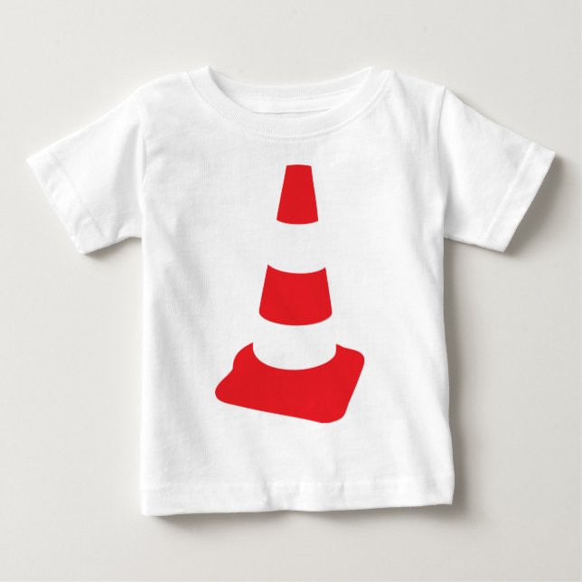T-shirts roadwork do cone do tráfego do roadmarker (Frente)